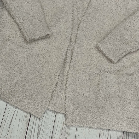 BAREFOOT DREAMS CozyChic SoCal Cardigan Almond - Picture 4 of 9